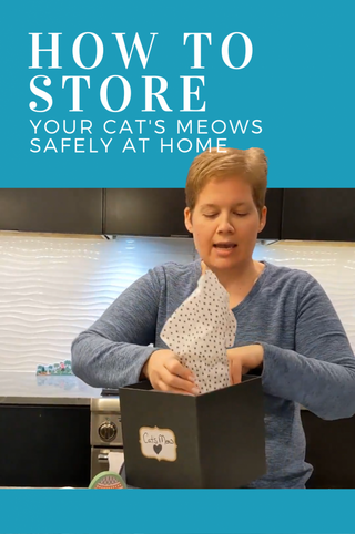 How to Store Cat's Meows @ Home