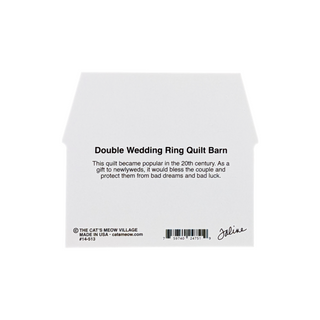 3/4" thick wooden model with text on a white background