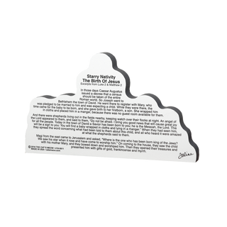 3/4" thick wooden back model with text on a white background