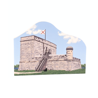 3/4" thick wooden illustration of a national monument