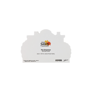 White model of a house with 'Salem' branding on a white background