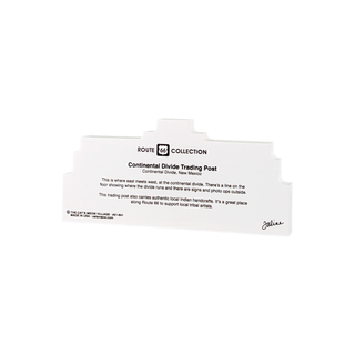 3/4" thick Trading post model for Continental Divide Trading Post on a white background