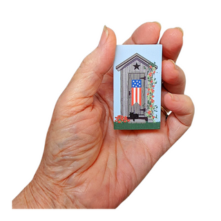 Patriotic Outhouse