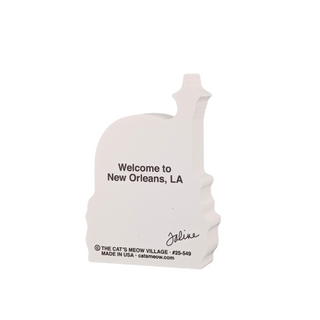 3/4" thick wooden model with text on a white background