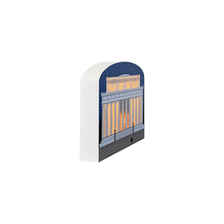 3/4" thick wooden illustration of Lincoln Memorial