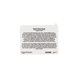 back of product about Pedrick Store House on a white background