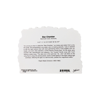 3/4" thick wooden model with text on a white background