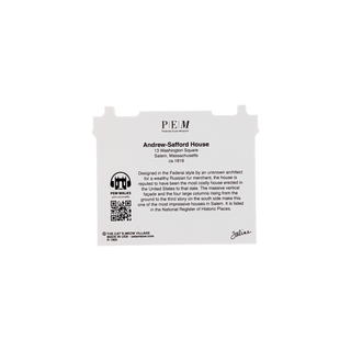 back of product with black text and PEM logo on a white background