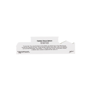 3/4" thick wooden model with text on a white background