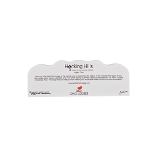3/4" thick wooden back model with text on a white background