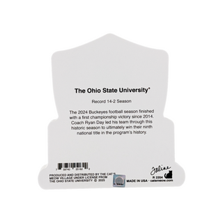 Back of product featuring The Ohio State University with text and branding.