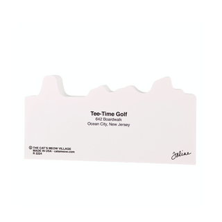 3/4" thick wooden model with text on a white background