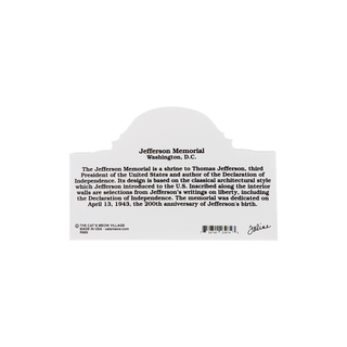 3/4" thick wooden model with text on a white background