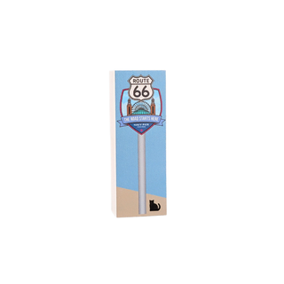 3/4" thick wooden model of the new Route 66 sign. 