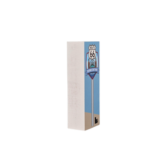 3/4" thick wooden model of the new Route 66 sign. 