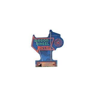 RT 66 Wagon Wheel Motel Sign, Cuba, MO