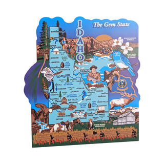 State Map, Idaho