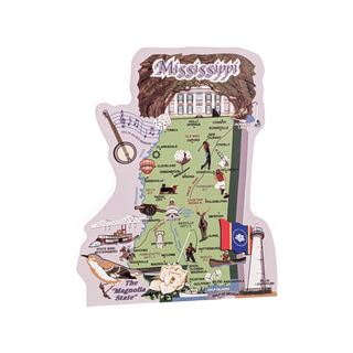 State Map, Mississippi