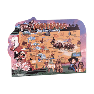 State Map, Montana