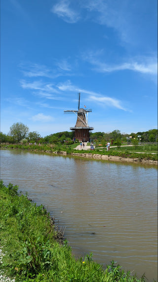 video of the dutch windmill in Holland, Michigan