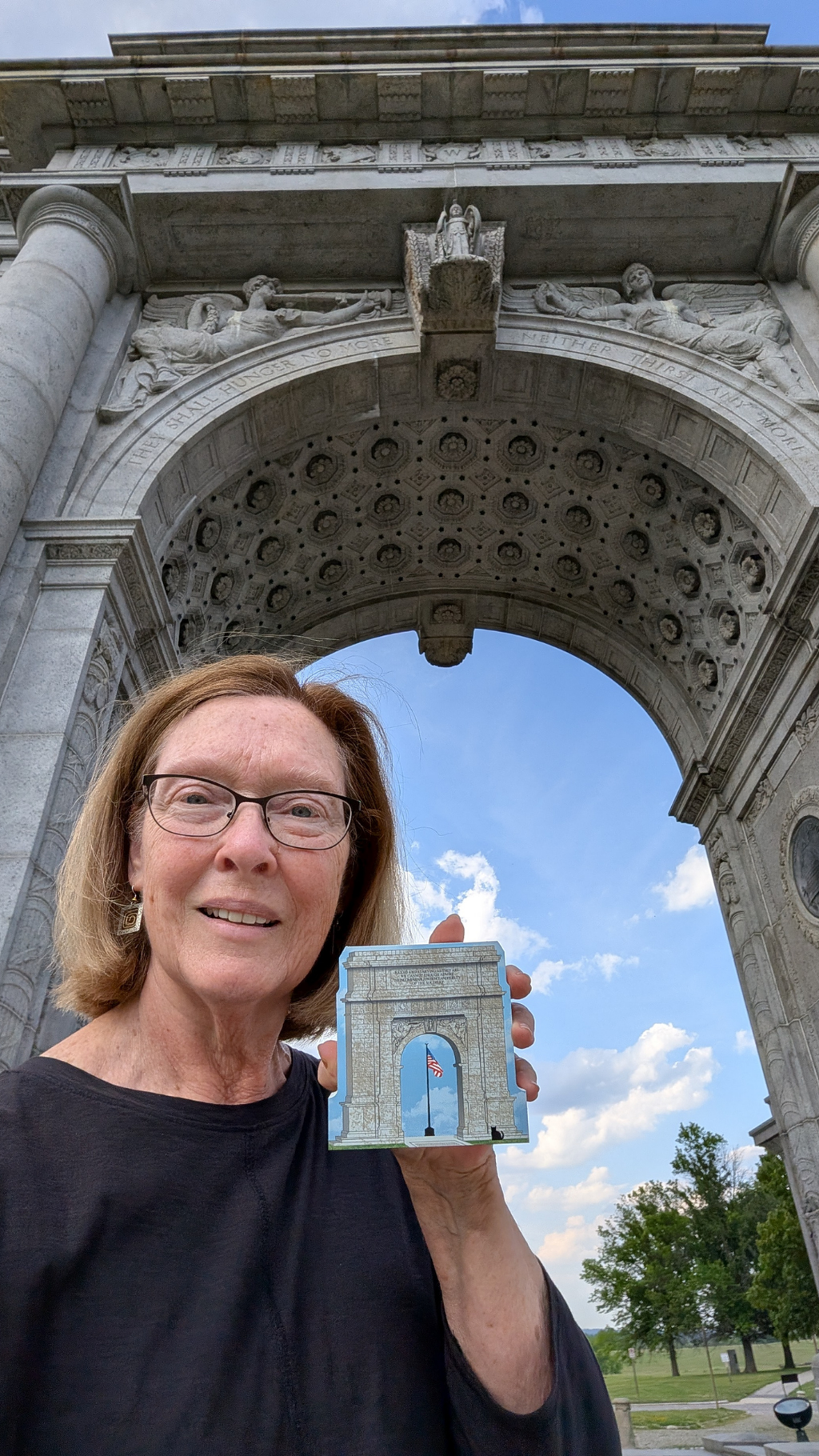 take a tour of valley forge memorial arch with me