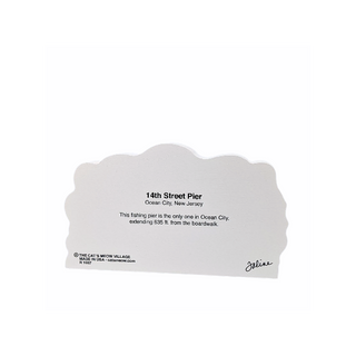 3/4" thick wooden model with text on a white background